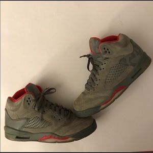 Jordan 5 retro P51 Camo Excellent condition!